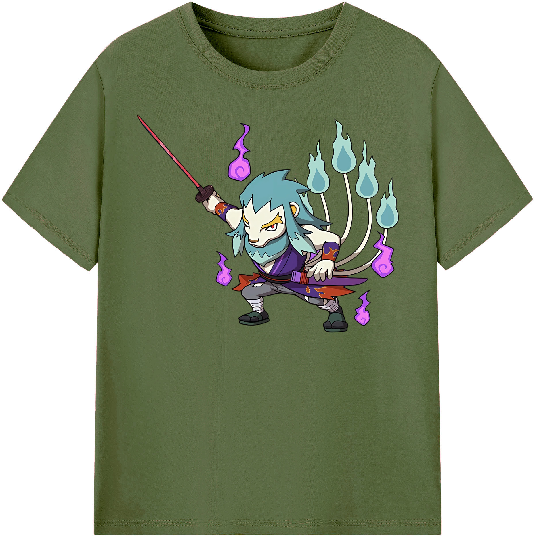 （画像用） 妖怪ウォッチ Yo-kai Watch 綿100％半袖Tシャツ（フロントプリント）